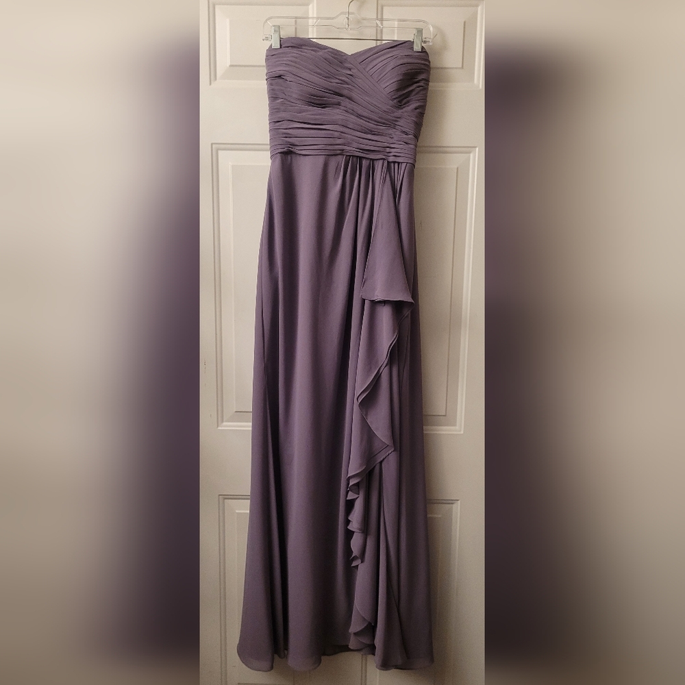Bill Levkoff Gown in Deep Purple